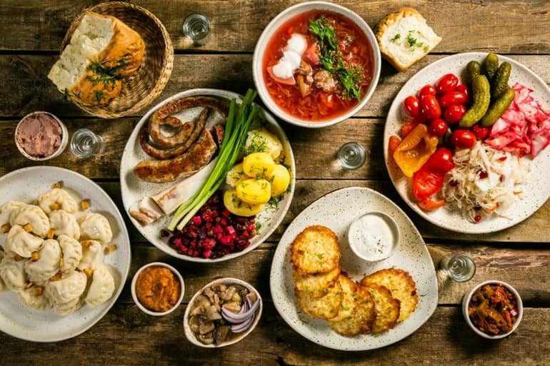 بهترین غذاهای روسی در سنت پترزبورگ