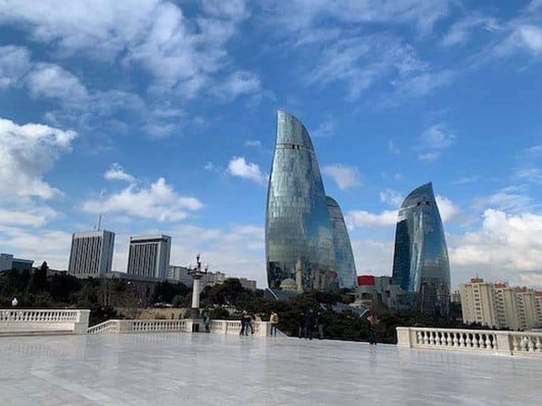 باکو پایتخت معماری آذربایجان